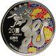 Year Of The Dragon Lunar Series 1 Oz Proof Silver Coin 20 Patacas Macau 2012
