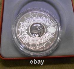 #e. 2009 $5 Silver Proof Meteorite Coin International Year Of Astronomy
